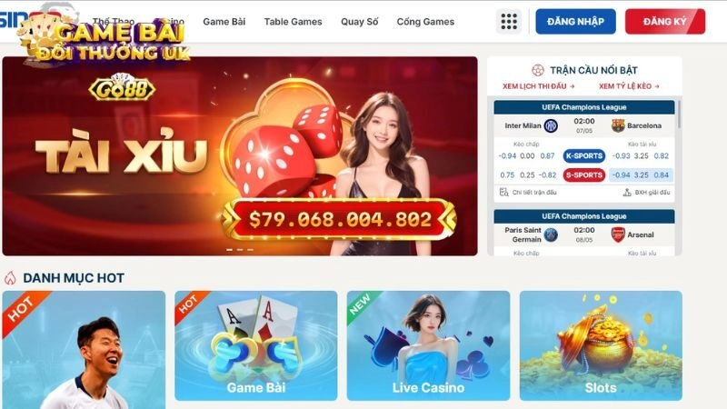 Sin88 đăng nhập